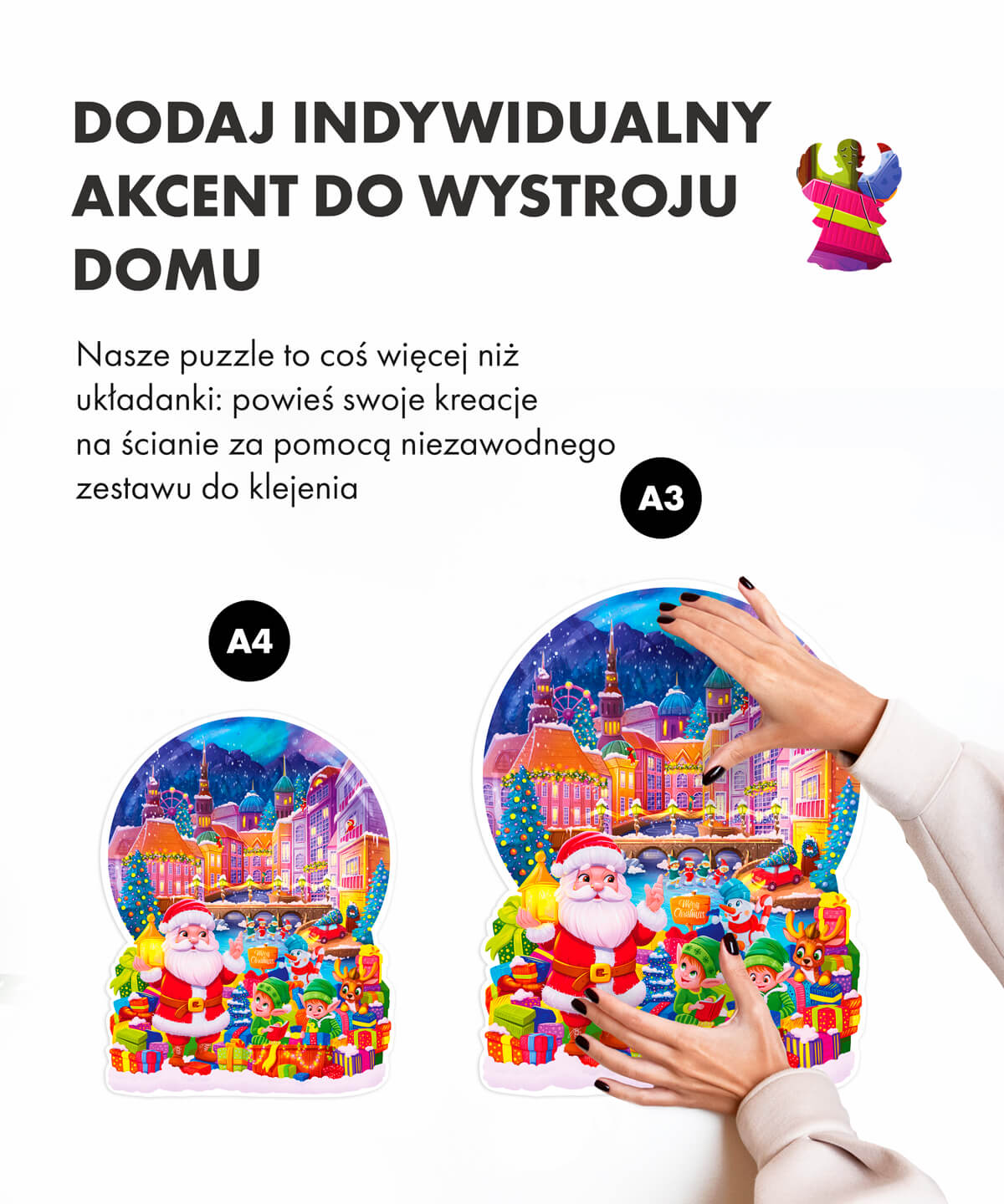 Świąteczna kula śnieżna